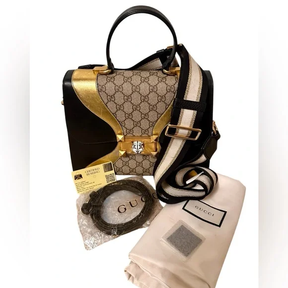 Gucci Osiride Medium Top Handle Crossbody Bag - Picture 15 of 16